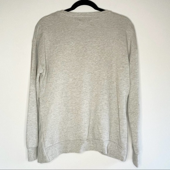 Sincerely Jules Knot Front Gray Sweatshirt - size XS - Picture 8 of 11